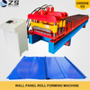 PPGI Self Lock Cladding Metal Wall Panel Roll Forming Machine