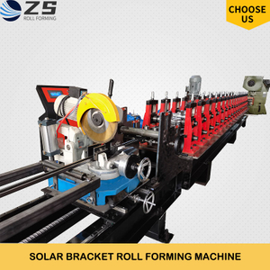 Solar Bracket Panel Mounting Structure Roll Forming Machine