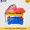 PPGI Self Lock Cladding Metal Wall Panel Roll Forming Machine