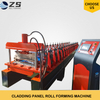 Steel Tile Aluminum Wall Panel Cladding Cold Roll Forming Machine For Sale